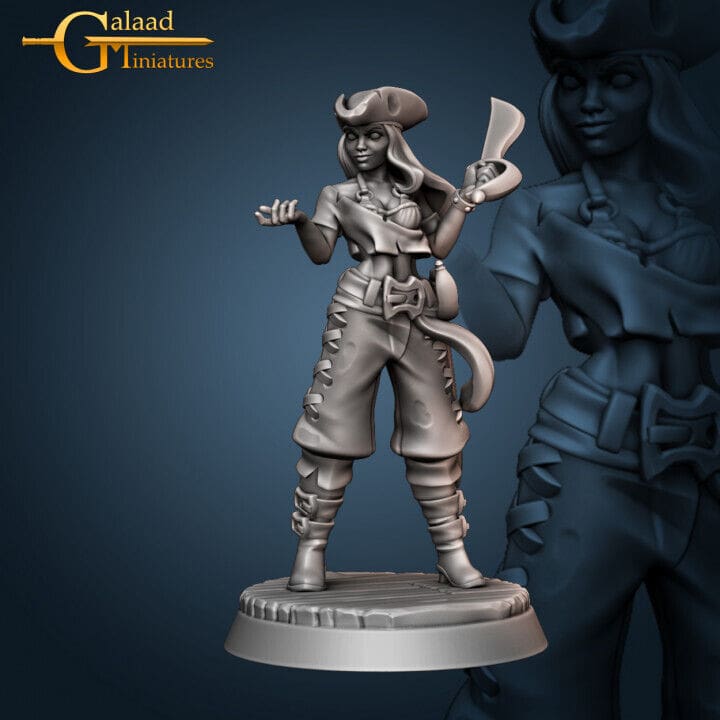 Pirates Crew Miniatures | Fantasy Miniature | Galaad Miniatures