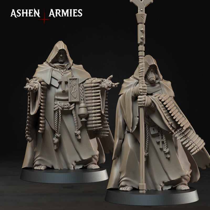 Ammo Monk Bleeding Procession Miniatures | Trench Grimdark | Ashen Armies