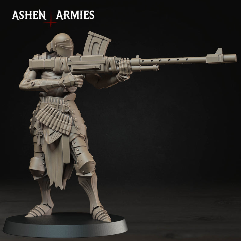 Anti-Tank Hunter Bleeding Procession | Trench Grimdark | Ashen Armies