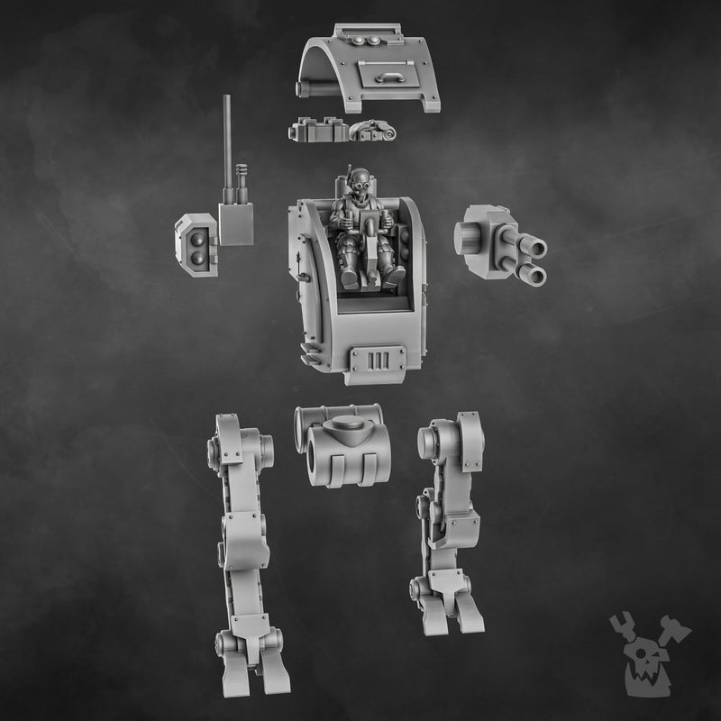 The Ork Slayers Stomper Mech | Imperial Soldiers | DakkaDakka