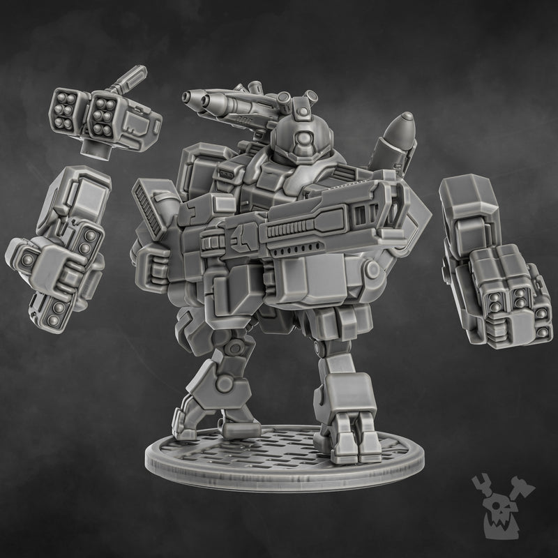 Cloud Hammer QX-1 | Greater Good | DakkaDakka | Sci-Fi Grimdark Wargaming Miniature 28mm 32mm