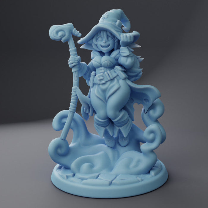 Wizard Goblin (75mm) | May '23 Adventurer | Fantasy Miniature | Twin Goddess Miniatures