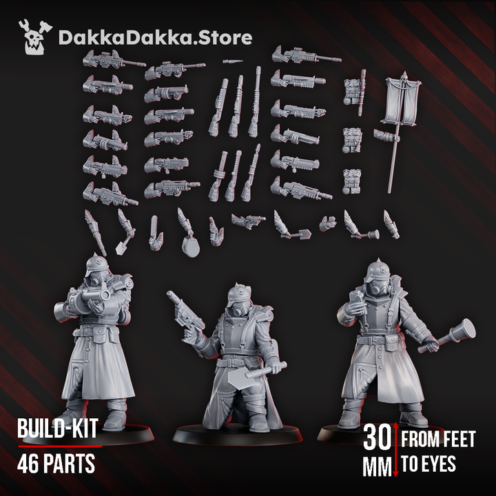 2nd Death Division Infantry (build kit)