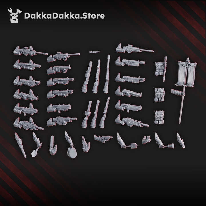2nd Death Division Infantry (build kit)