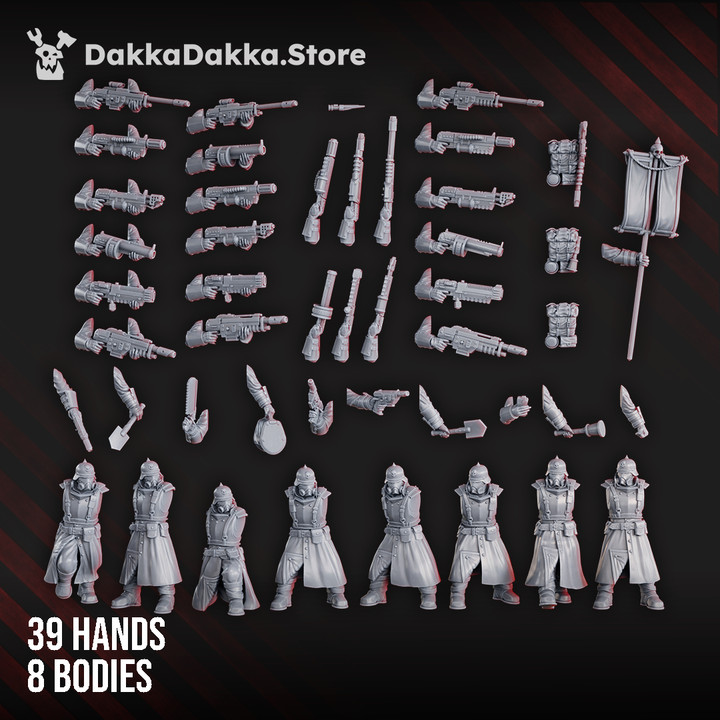 2nd Death Division Infantry (build kit)