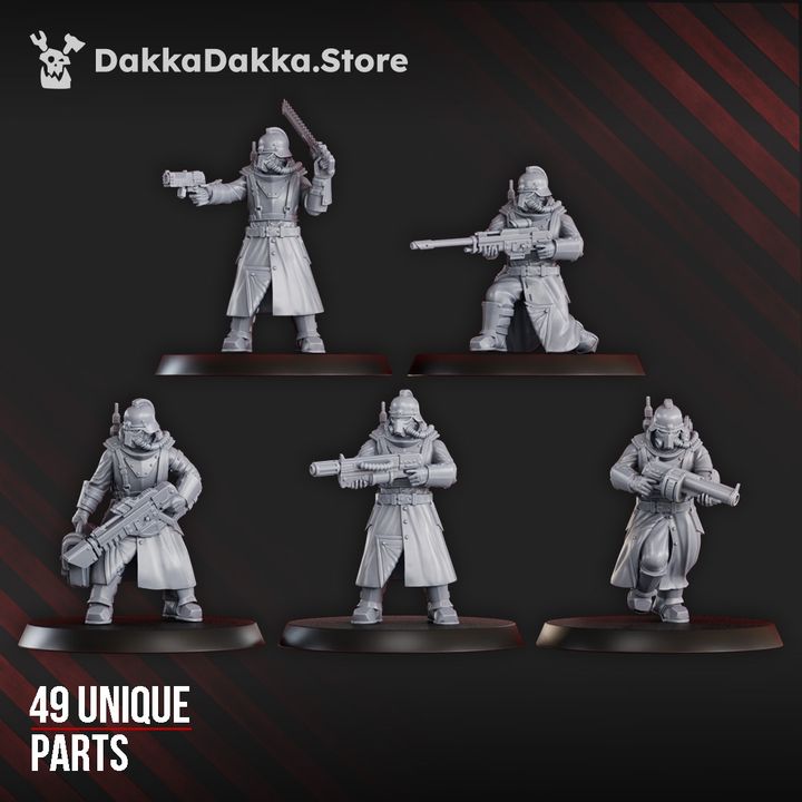2nd Death Division Grenadier (50+ parts) (build kit)