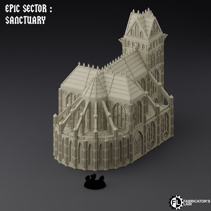 Sanctuary Building Set 3 | Epic Sector | Fabricators Lair