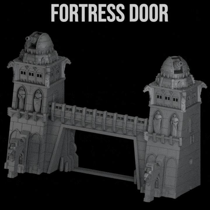 Grimdark Modular Fortress Scenery Set | Gothic Sector | Fabricators Lair