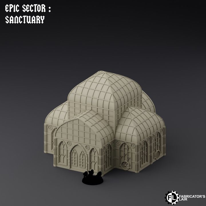 Sanctuary Building Set 3 | Epic Sector | Fabricators Lair
