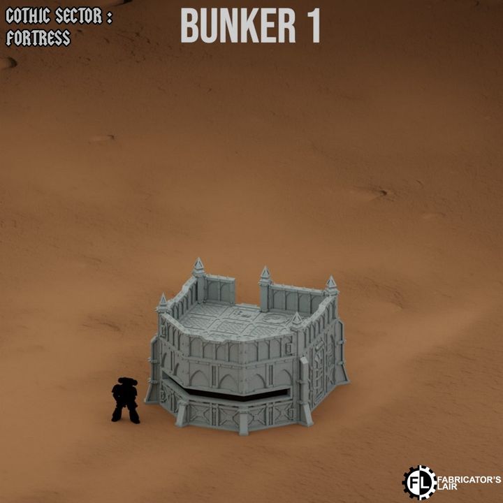 Grimdark Bunkers | Gothic Sector Fortress | Fabricators Lair