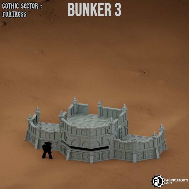 Grimdark Bunkers | Gothic Sector Fortress | Fabricators Lair