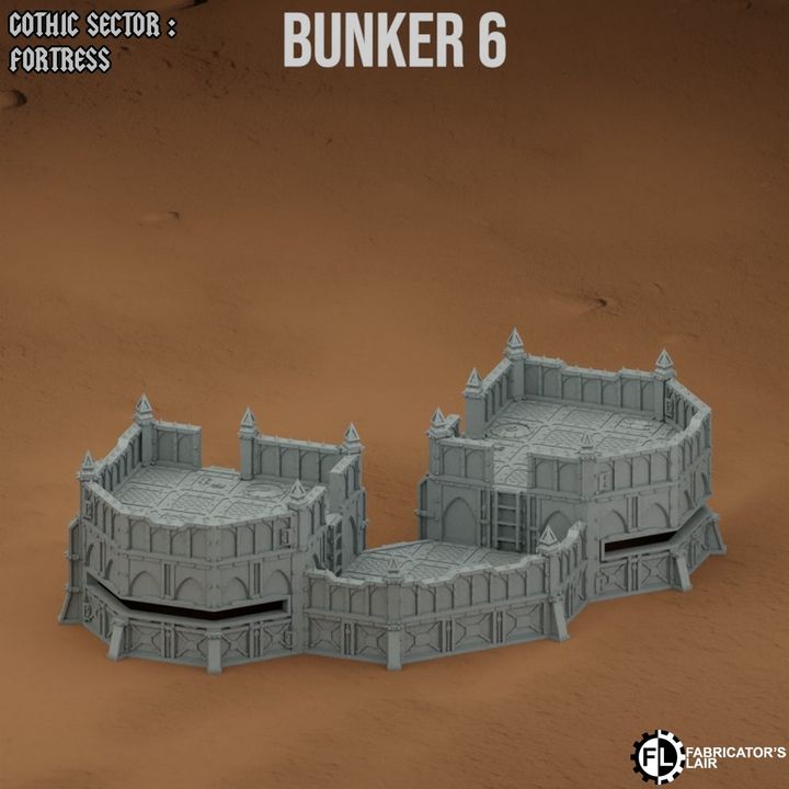 Grimdark Bunkers | Gothic Sector Fortress | Fabricators Lair