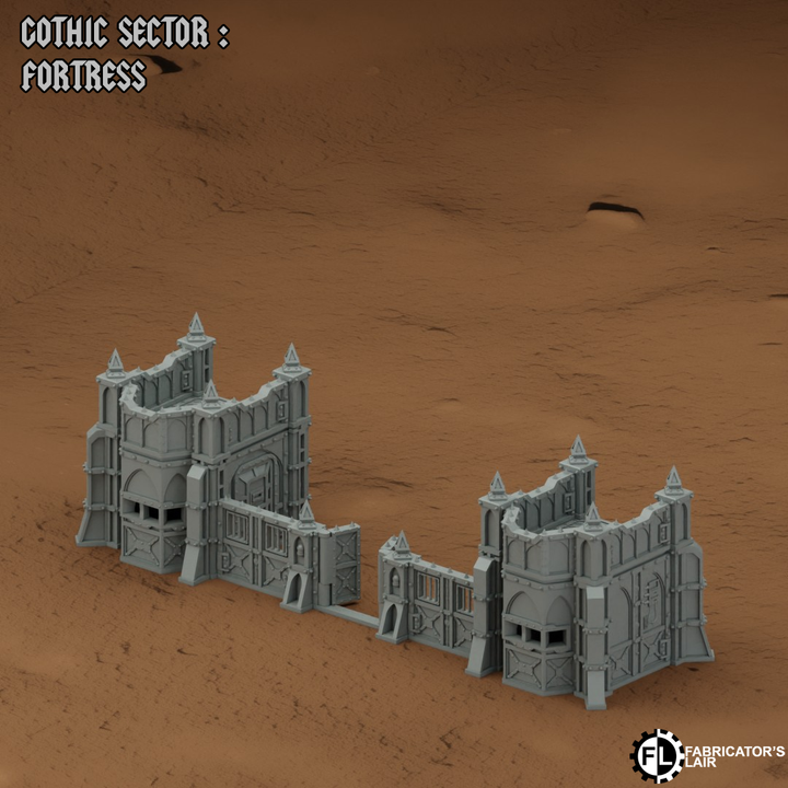 Modular Building System | Gothic Sector Fortress | Fabricators Lair