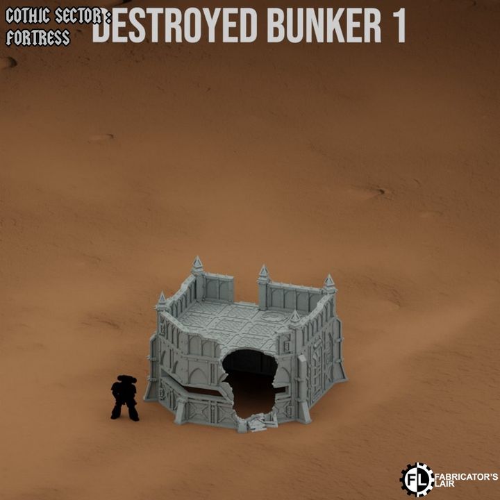 Grimdark Bunkers | Gothic Sector Fortress | Fabricators Lair