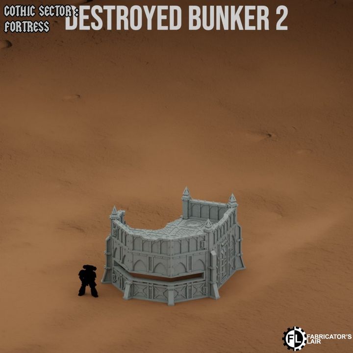 Grimdark Bunkers | Gothic Sector Fortress | Fabricators Lair