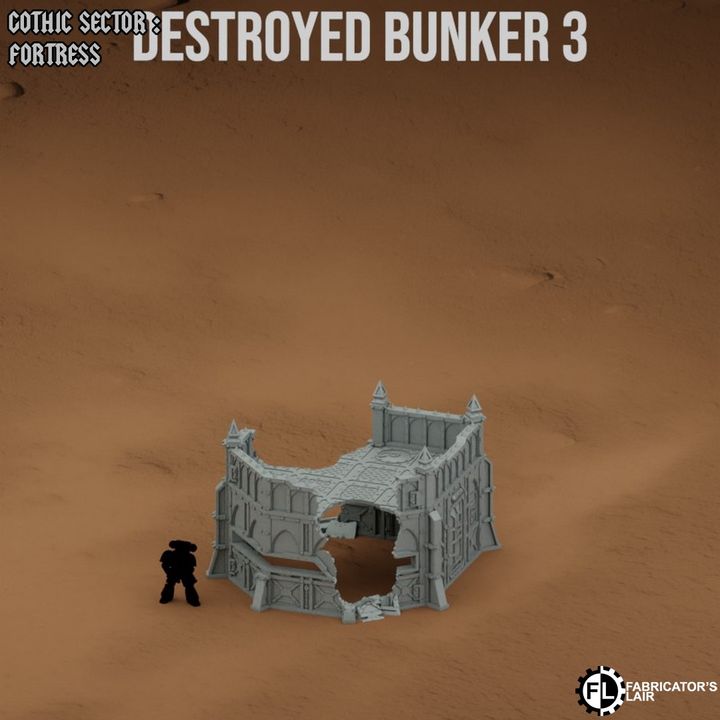 Grimdark Bunkers | Gothic Sector Fortress | Fabricators Lair