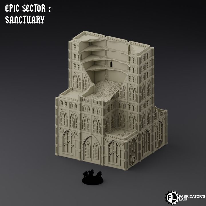 Sanctuary Building Set 3 | Epic Sector | Fabricators Lair