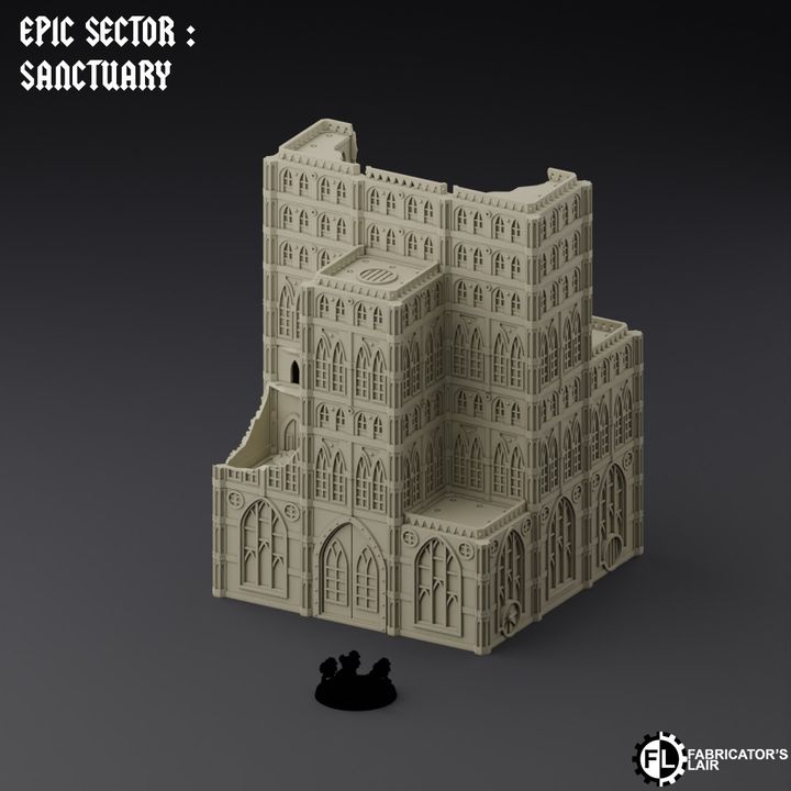 Sanctuary Building Set 3 | Epic Sector | Fabricators Lair