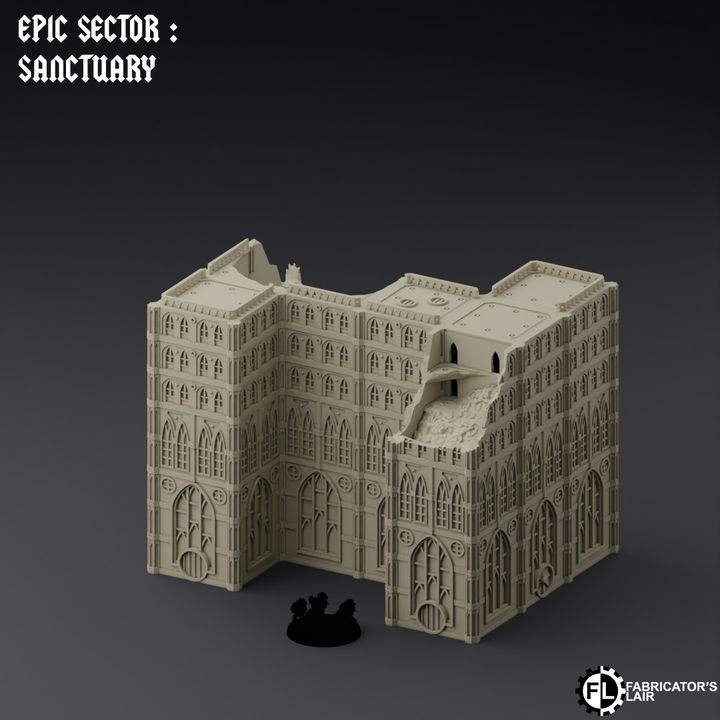 Sanctuary Building Set 3 | Epic Sector | Fabricators Lair