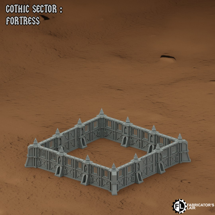 Modular Building System | Gothic Sector Fortress | Fabricators Lair