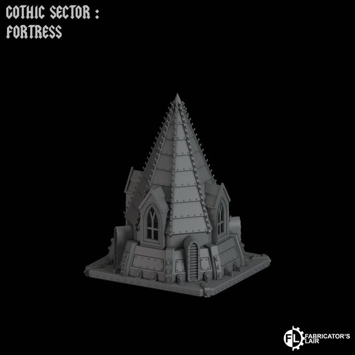 Grimdark Modular Fortress Scenery Set | Gothic Sector | Fabricators Lair