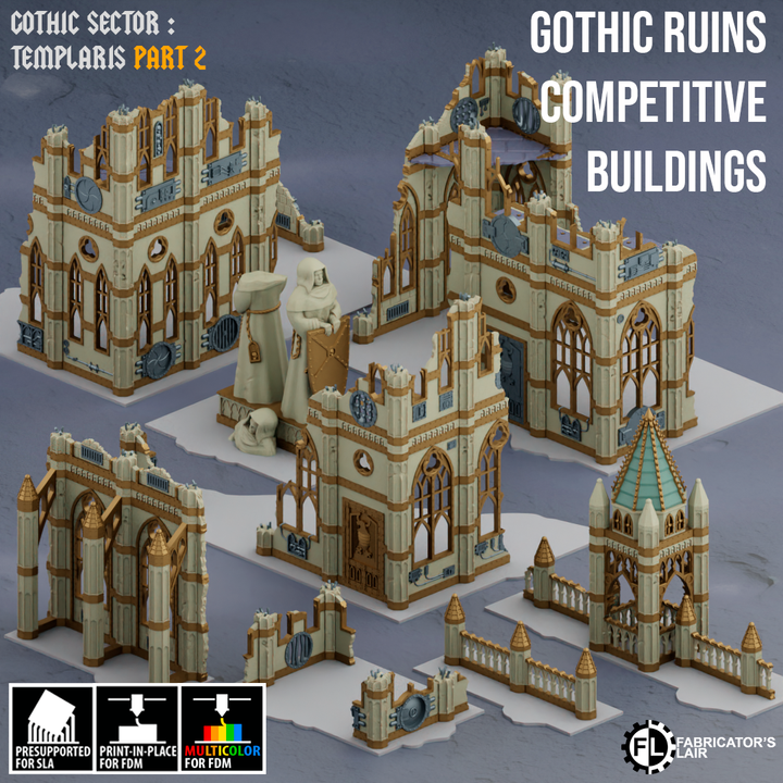 Gothic Ruins Competitive | Gothic Sector Templaris | Fabricator's Lair