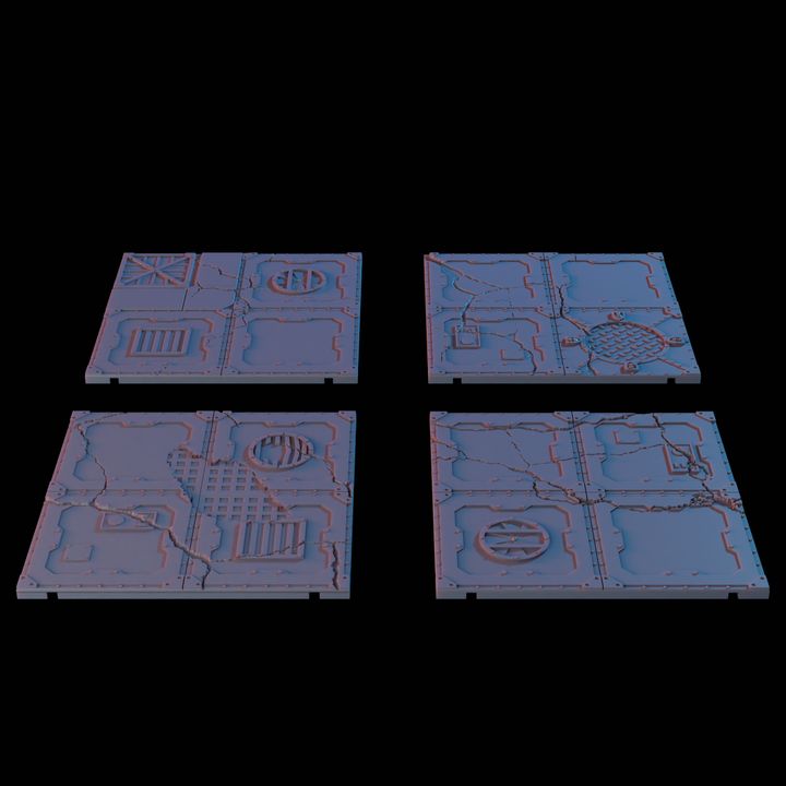 Modular Terrain System Game Board | Gothic Sector Templaris | Fabricators Lair