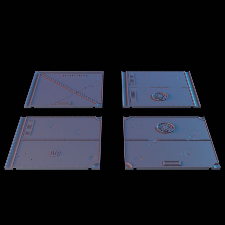Modular Terrain System Game Board | Gothic Sector Templaris | Fabricators Lair