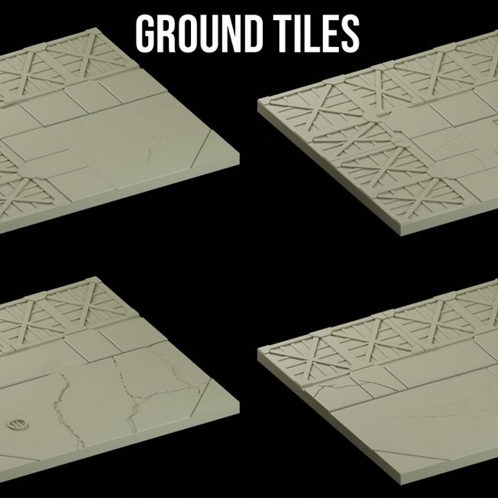 Modular Ground System Game Board | Gothic Sector Templaris | Fabricator's Lair