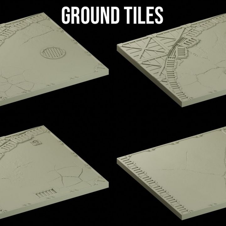 Modular Ground System Game Board | Gothic Sector Templaris | Fabricator's Lair