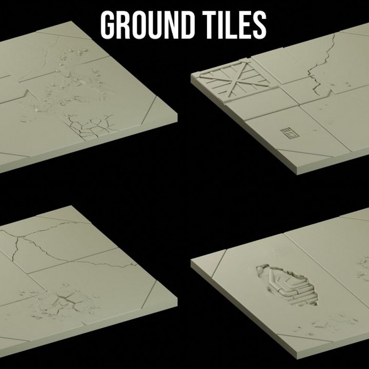 Modular Ground System Game Board | Gothic Sector Templaris | Fabricator's Lair