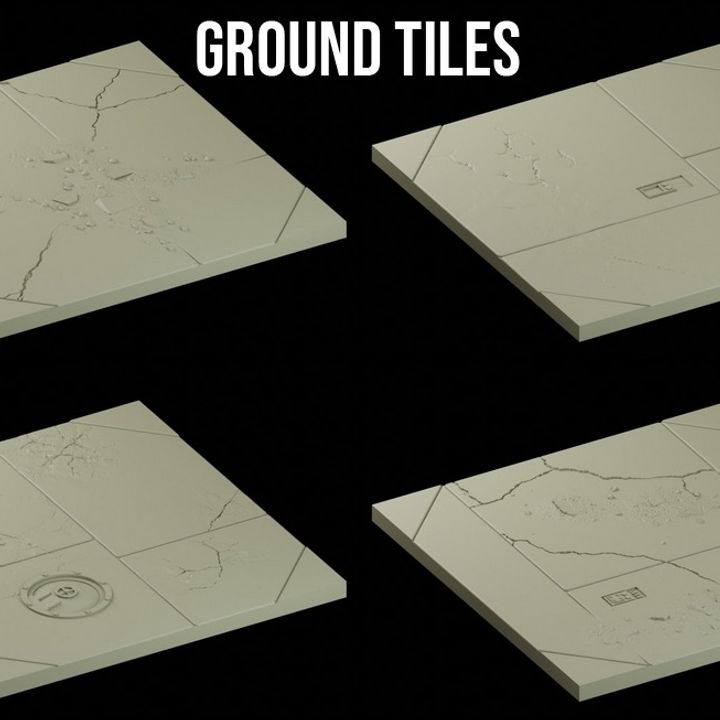 Modular Ground System Game Board | Gothic Sector Templaris | Fabricator's Lair