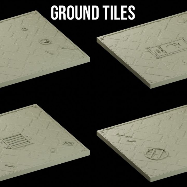 Modular Ground System Game Board | Gothic Sector Templaris | Fabricator's Lair
