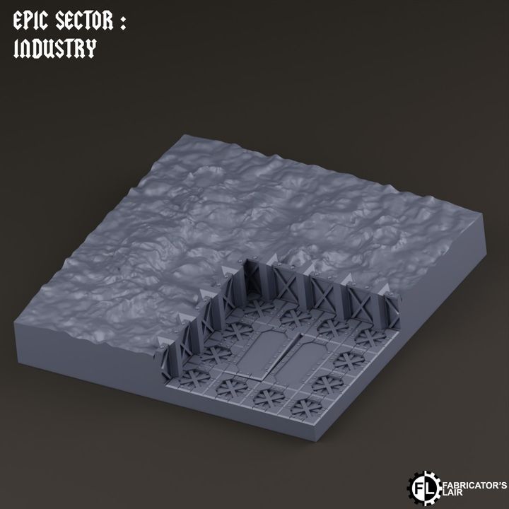 Frontline Trench Scenery Set | Epic Sector | Fabricators Lair