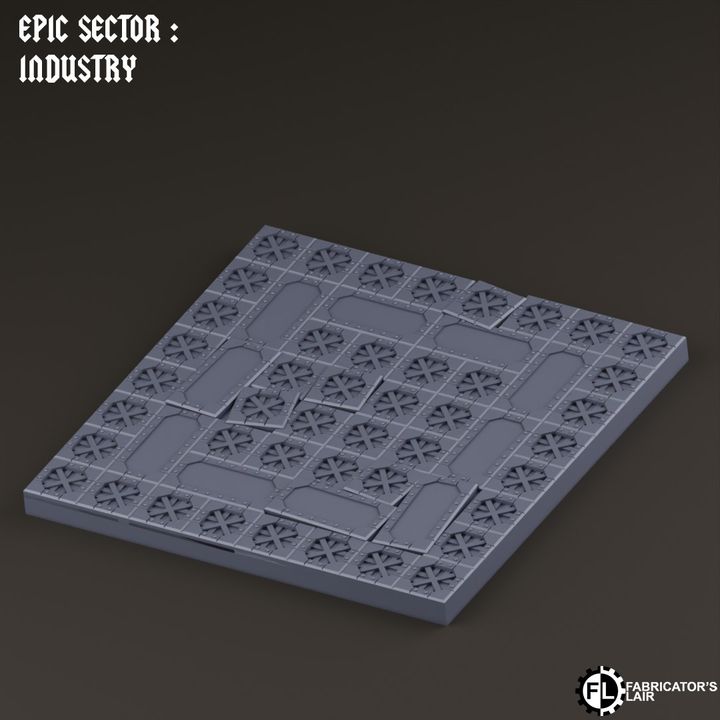 Frontline Trench Scenery Set | Epic Sector | Fabricators Lair