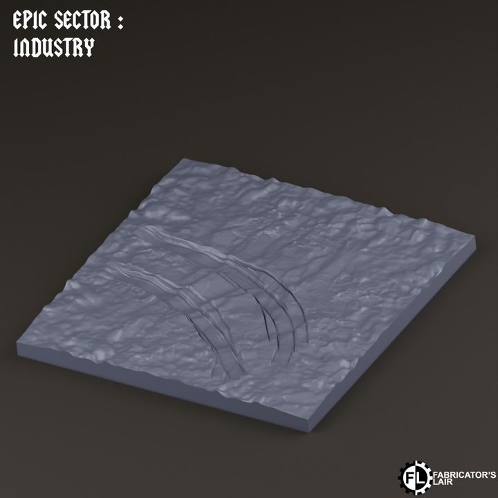 Frontline Trench Scenery Set | Epic Sector | Fabricators Lair