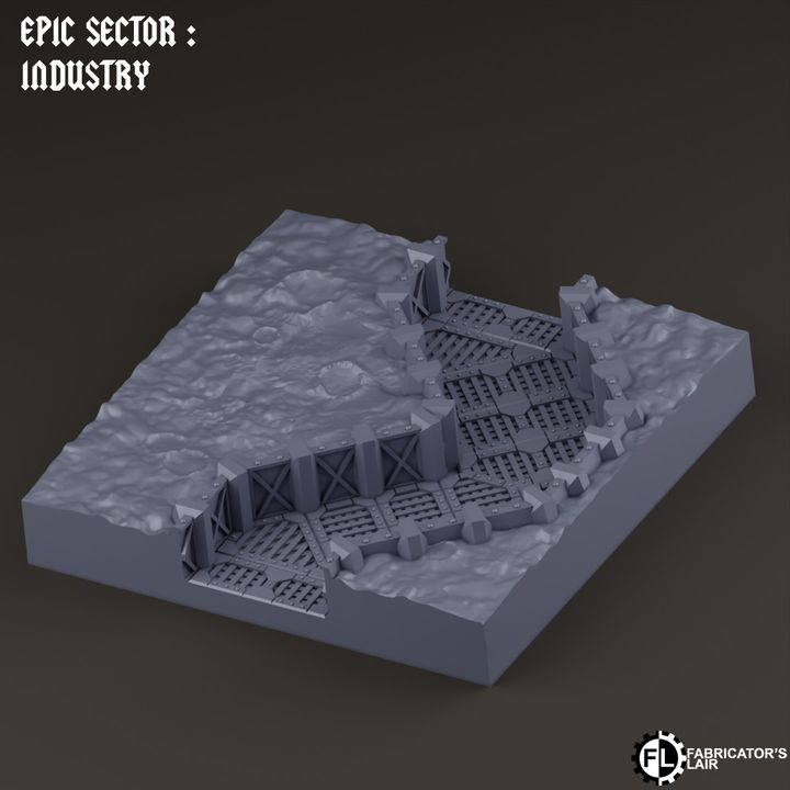 Frontline Trench Scenery Set | Epic Sector | Fabricators Lair