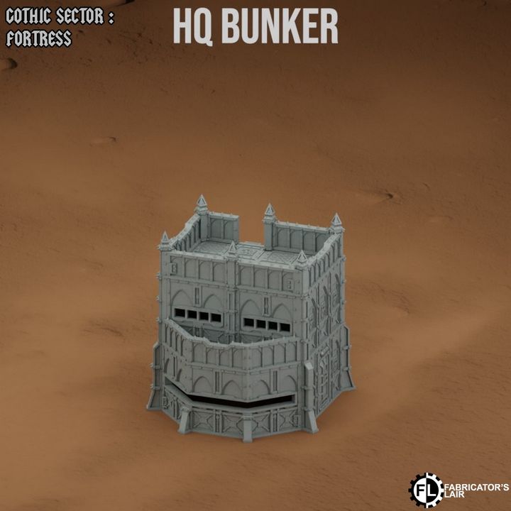 Grimdark Bunkers | Gothic Sector Fortress | Fabricators Lair