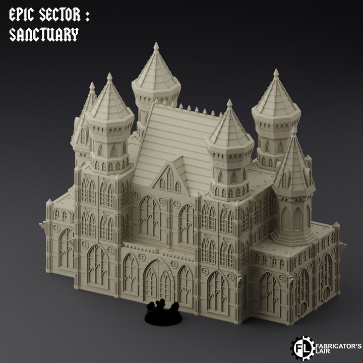 Sanctuary Building Set 3 | Epic Sector | Fabricators Lair