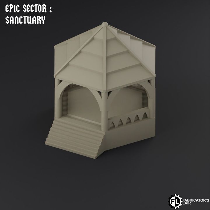 Sanctuary Scatter Terrain | Epic Sector | Fabricators Lair