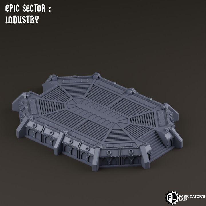 Frontline Defensive Structures Scenery Set | Epic Sector | Fabricators Lair