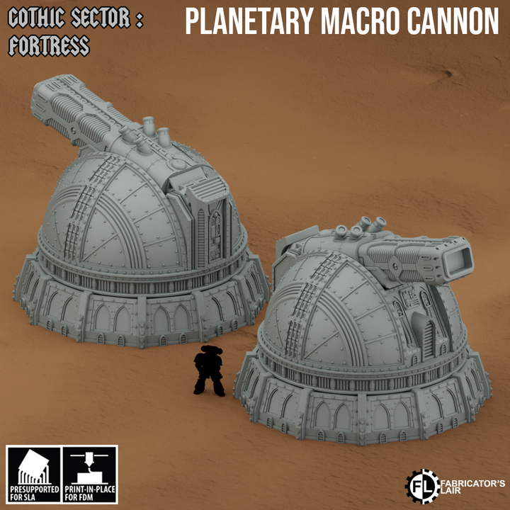Planetary Macro Cannon | Gothic Sector Fortress | Fabricators Lair