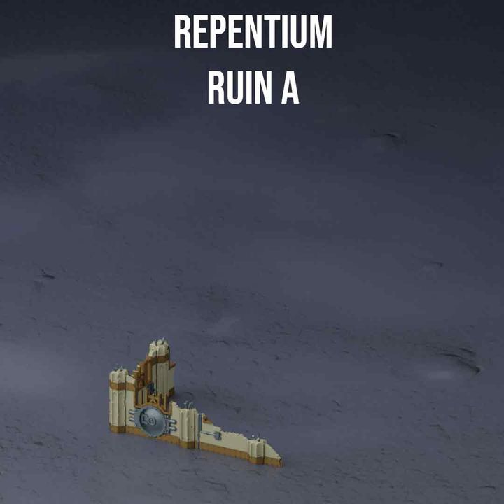 Gothic Ruins Sainte Anne Tower & Repentum | Gothic Sector Templaris | Fabricators Lair