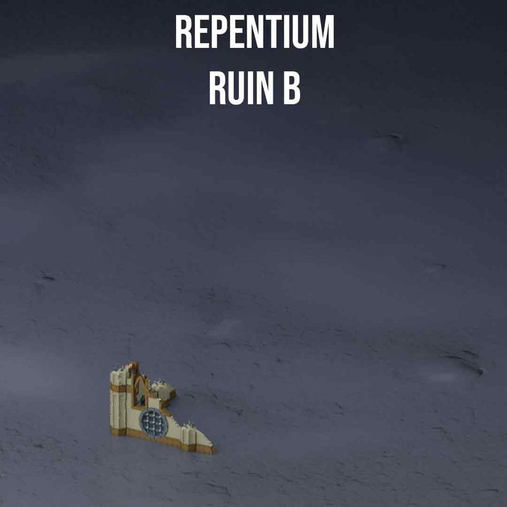 Gothic Ruins Sainte Anne Tower & Repentum | Gothic Sector Templaris | Fabricators Lair