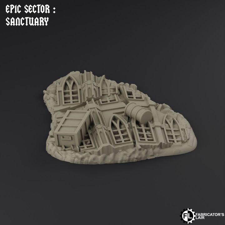 Sanctuary Scatter Terrain | Epic Sector | Fabricators Lair