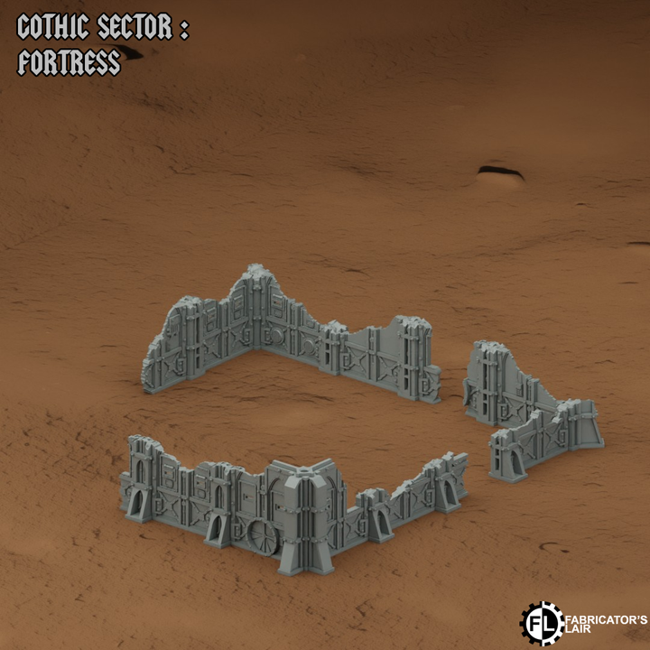 Modular Building System | Gothic Sector Fortress | Fabricators Lair