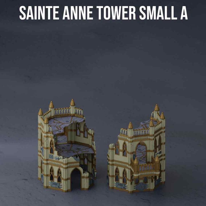 Gothic Ruins Sainte Anne Tower & Repentum | Gothic Sector Templaris | Fabricators Lair