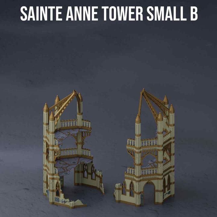 Gothic Ruins Sainte Anne Tower & Repentum | Gothic Sector Templaris | Fabricators Lair