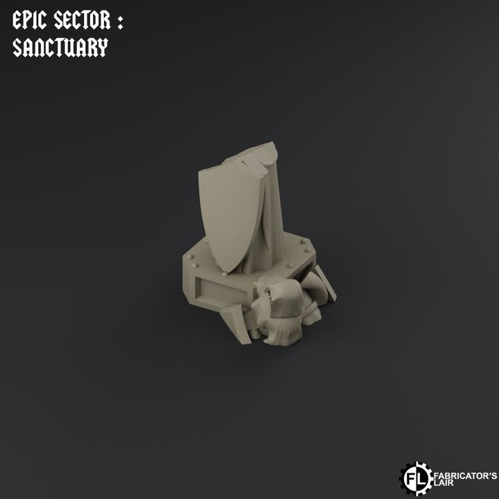 Sanctuary Scatter Terrain | Epic Sector | Fabricators Lair
