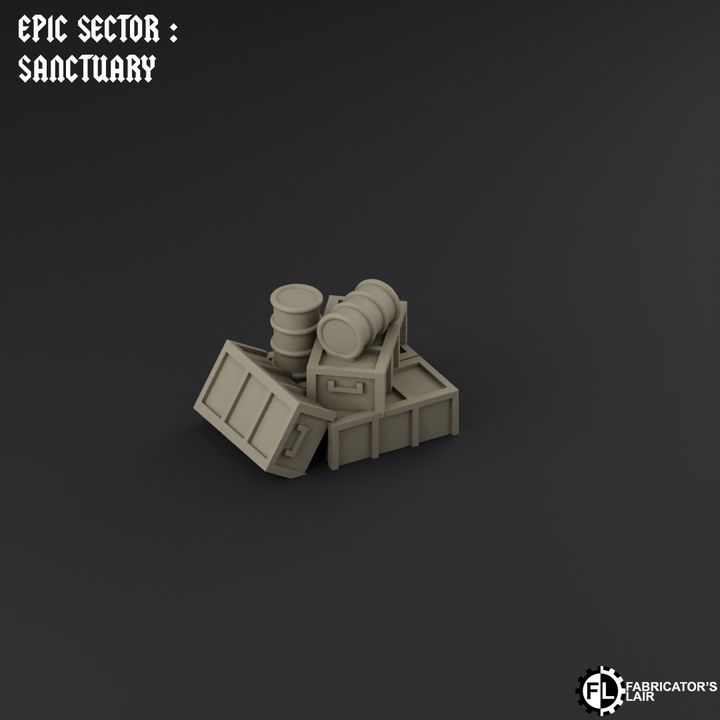Sanctuary Scatter Terrain | Epic Sector | Fabricators Lair